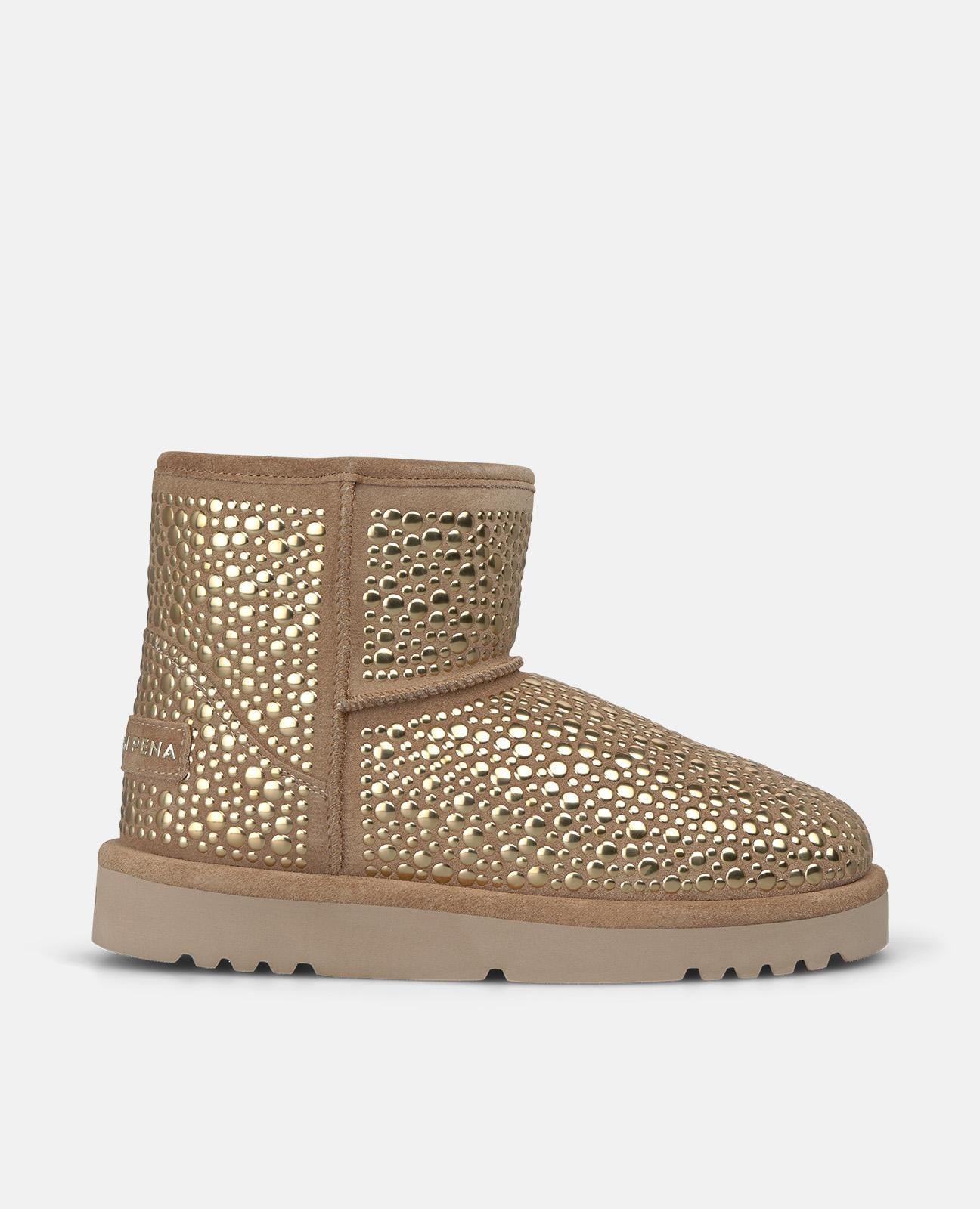 alma-en-pena-suede-apr-s-ski-boots-winterboots-vison-mit-goldnieten image 1