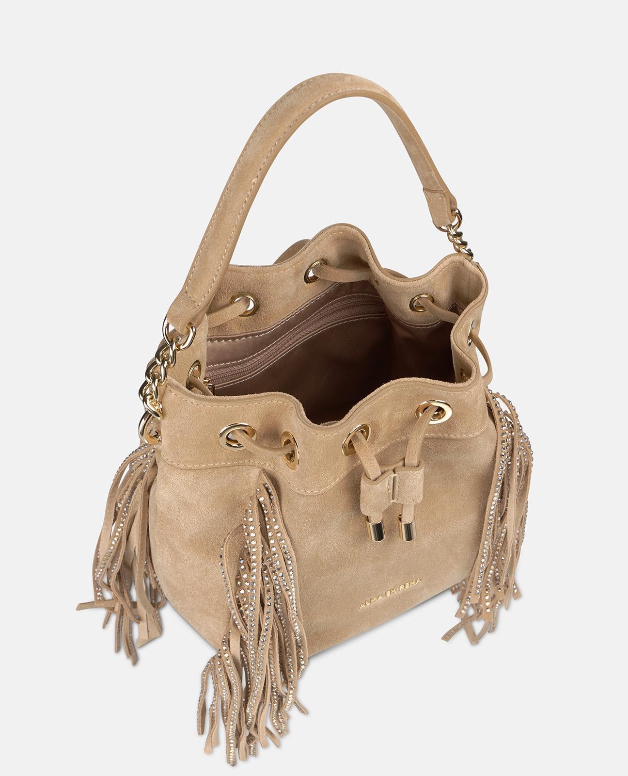 alma-en-pena-fringed-candy-leder-clutch-arena-umh-ngetasche image 4