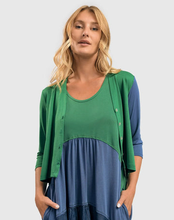 alembika-fresh-colorblock-cardigan-ocean-strickjacke image 7