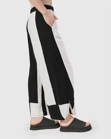 alembika-lina-stripe-lantern-hose-wei-schwarz image 5