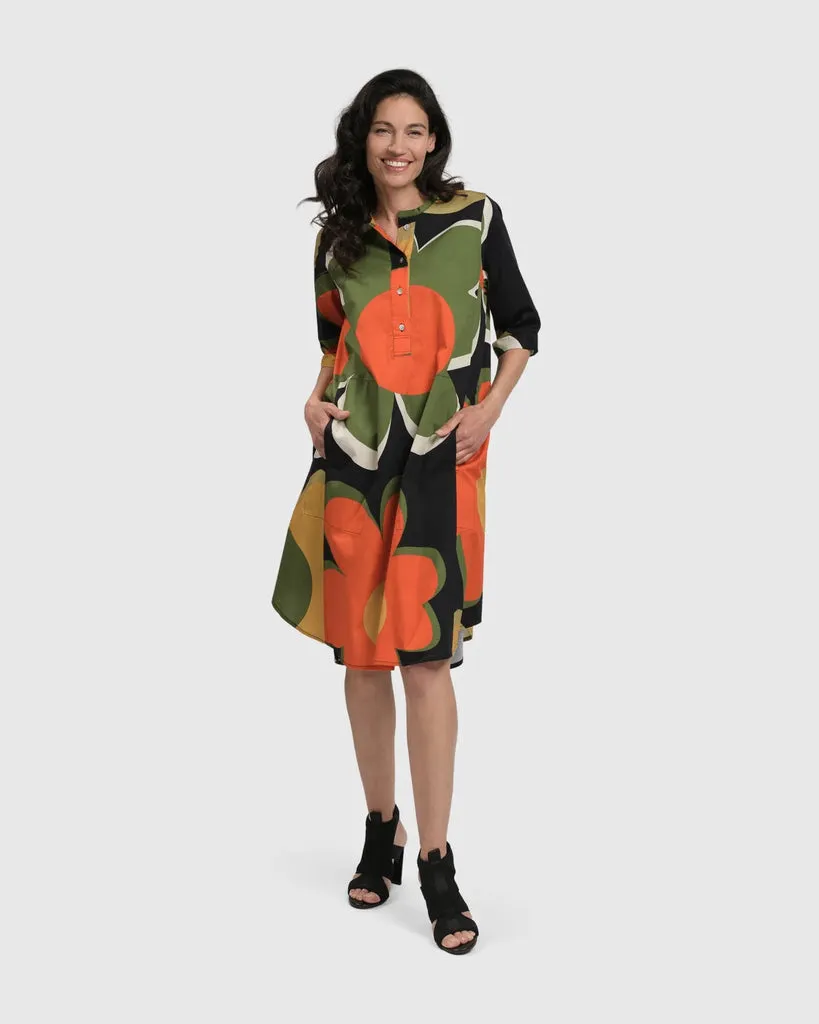 alembika-brenda-oversized-shirtkleid-floral image 1