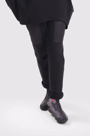 alembika-urban-pocket-pants-hose-black-brown image 3