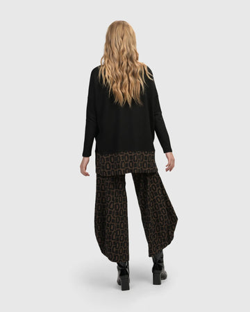 alembika-ready-for-anything-boxy-top-coffee-jersey-shirt-mit-must-saum image 7