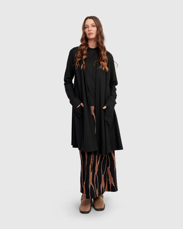 alembika-essential-cardi-jacke-schwarz-a-linie-midil-nge image 6
