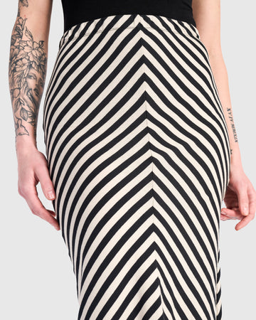 alembika-urban-stretch-bleistiftrock-streifen-mid-calf-jerseyrock image 3