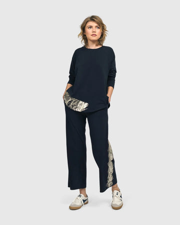 alembika-calumet-relaxed-top-damen-navy image 8