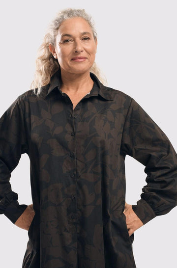 alembika-earth-shirtdress-brown image 3