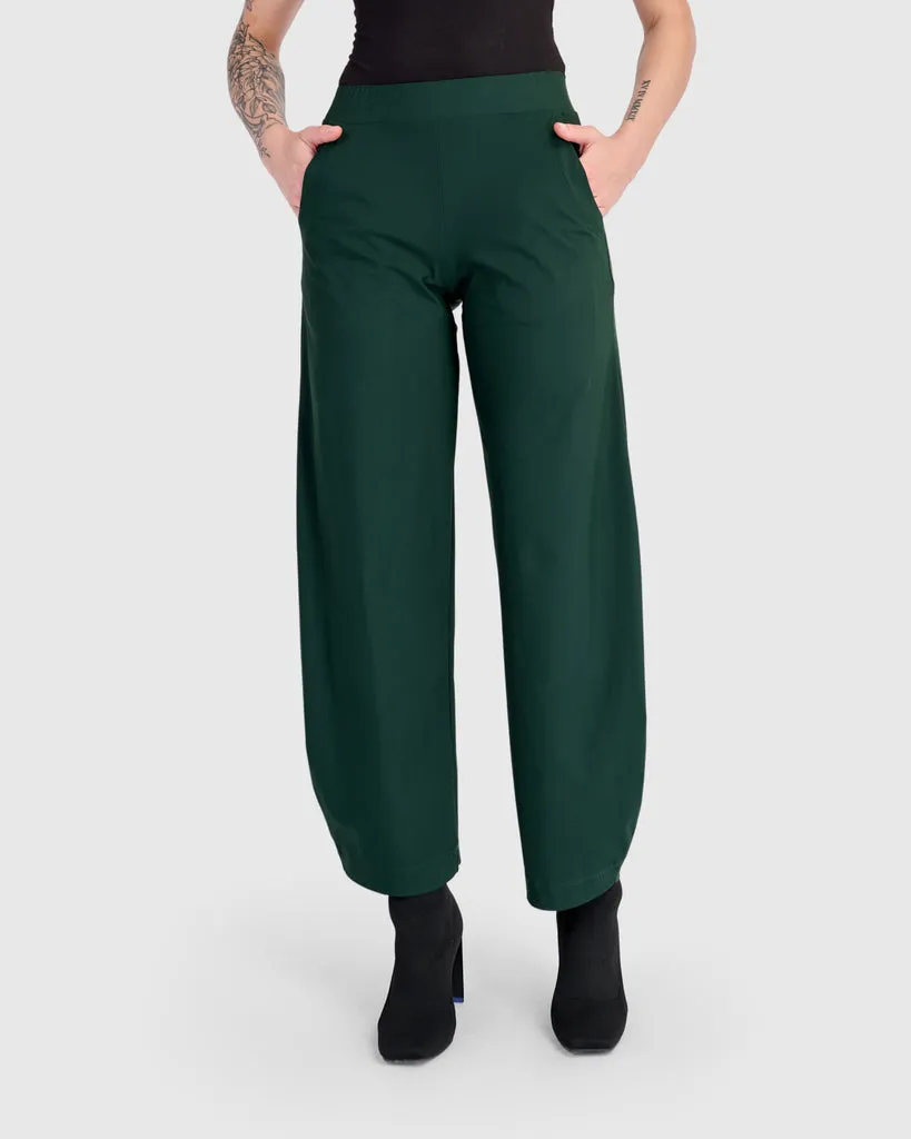 alembika-essential-tekbika-flow-pants-damen-hose-forest image 1