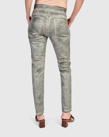 alembika-serpent-iconic-stretch-jeans-saladine image 5