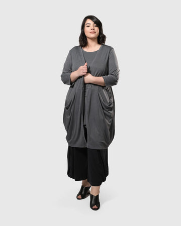 alembika-essential-draped-cocoon-jacke-grey image 7