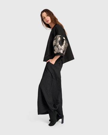 alembika-reverie-puff-sleeve-top-damen-oberteil-floral image 5