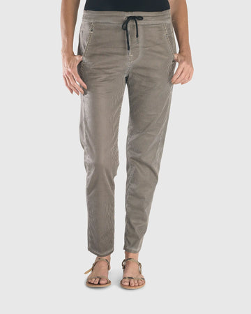 alembika-pinstripe-iconic-stretch-jeans-coffee image 2