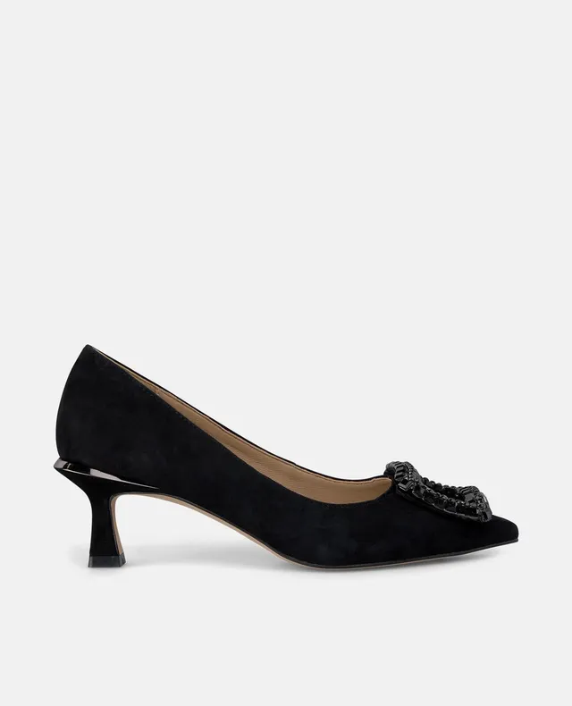alma-en-pena-pumps-mit-strass-brosche-6-cm-schwarz image 1