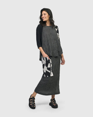 alembika-shortwave-pencil-skirt-mono image 3