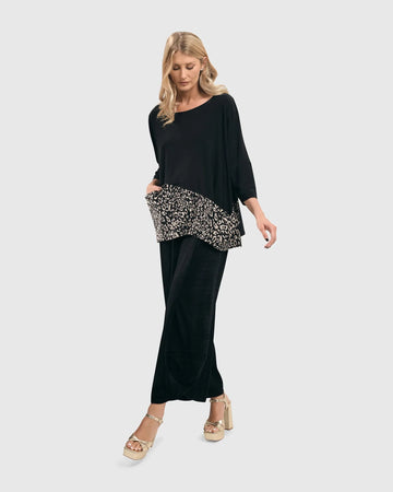 alembika-eve-drape-pocket-tunic-top-leopard image 2