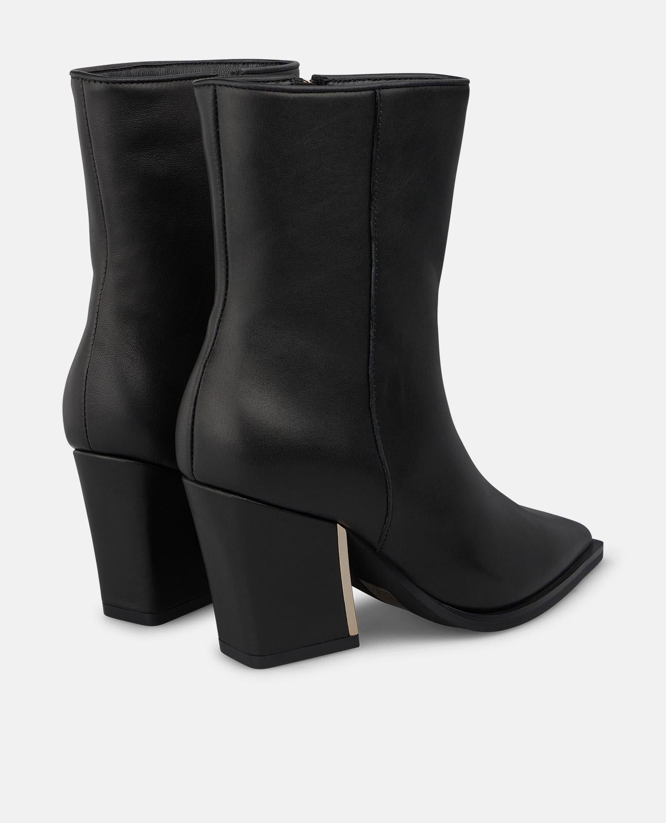 alma-en-pena-nappa-leder-stiefeletten-blockabsatz-8-cm-schwarz image 3