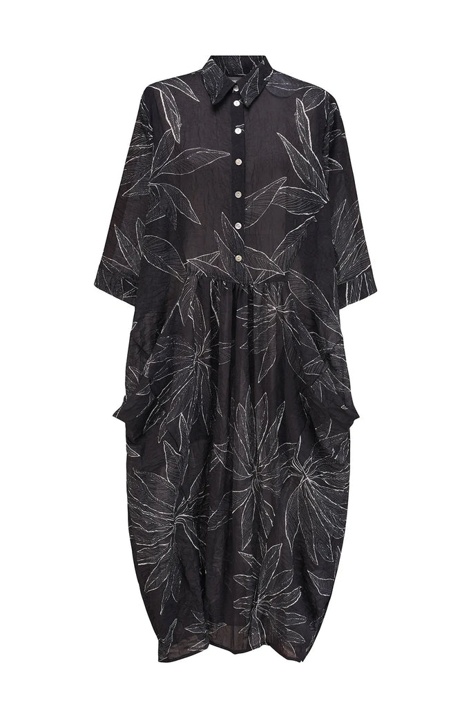 alembika-the-everything-dress-maxikleid-leaves image 1