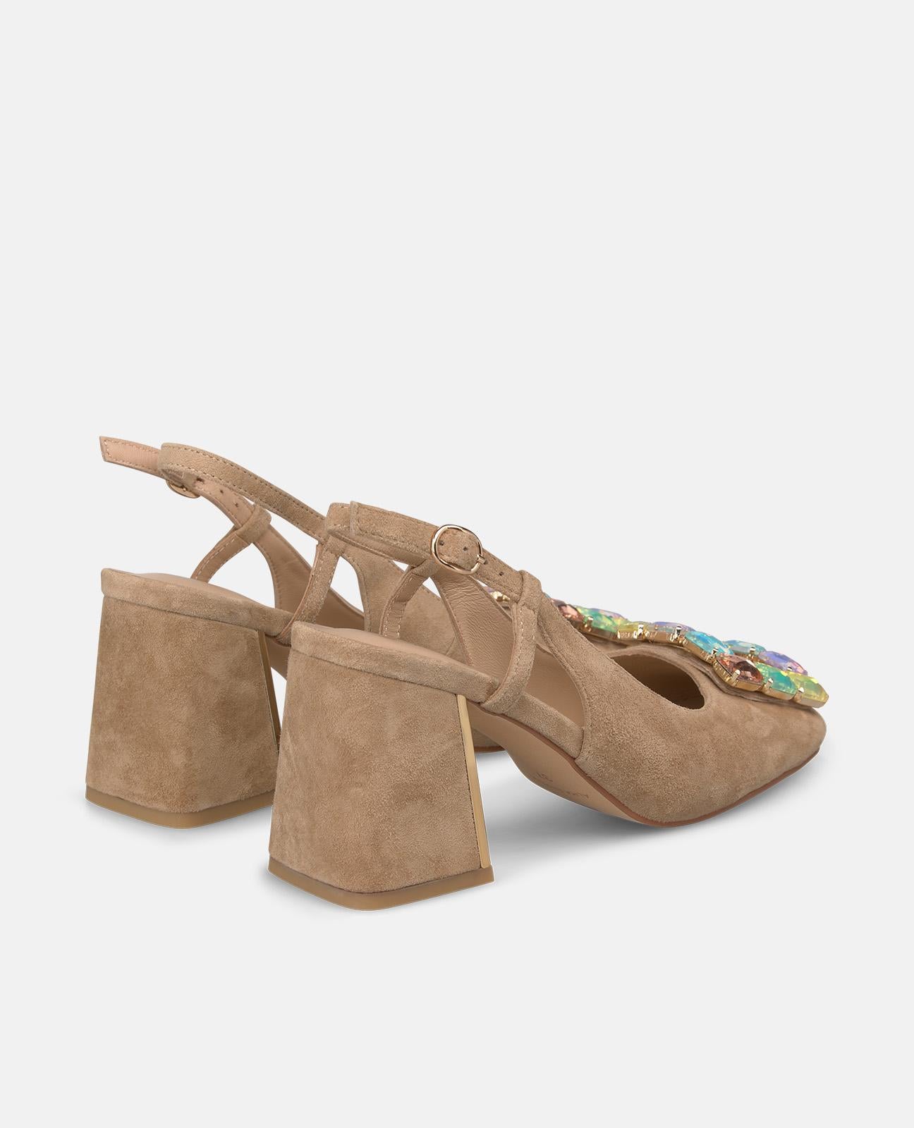 alma-en-pena-joya-heeled-salon-slingback-pumps-beige-7-cm image 3