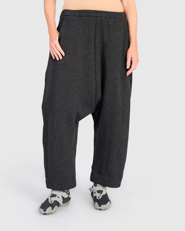alembika-urban-crosby-harem-pants-graphite image 1
