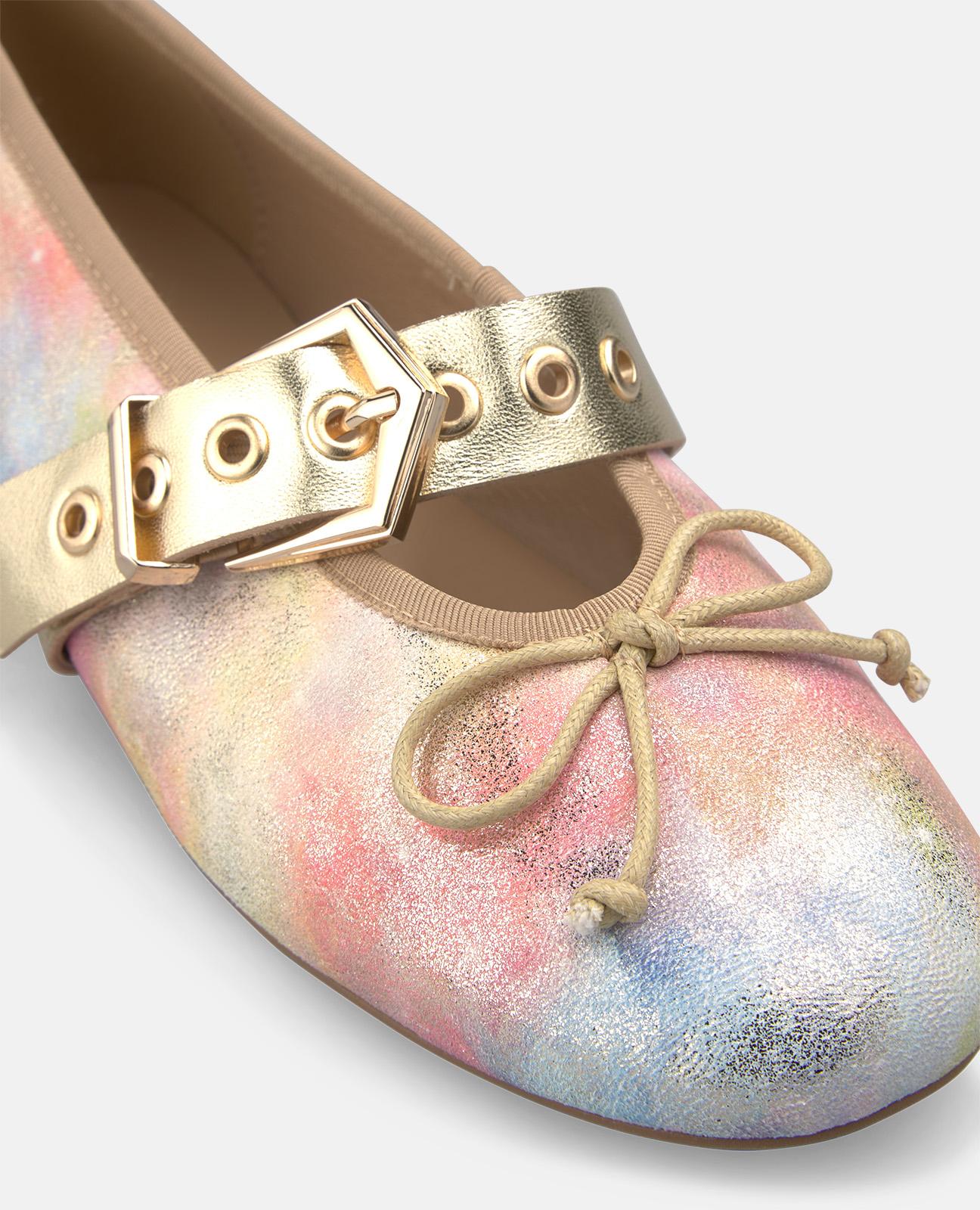 alma-en-pena-ballerinas-rosa-multicolor-fantasy-effekt-schnalle-2-cm-absatz image 4