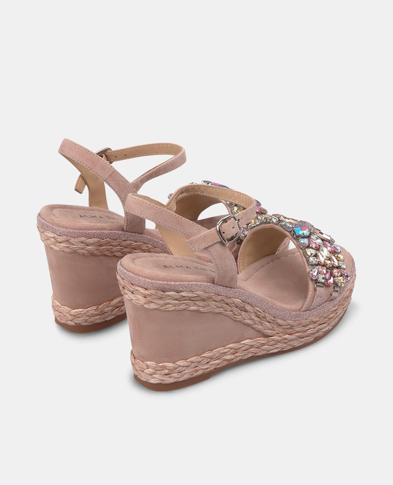 alma-en-pena-keil-sandalette-mit-schmuckstein-puderrosa-9-8-cm-absatz image 3