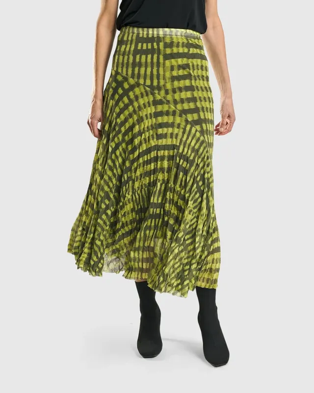alembika-bohemia-swing-skirt-rock-gelb image 1