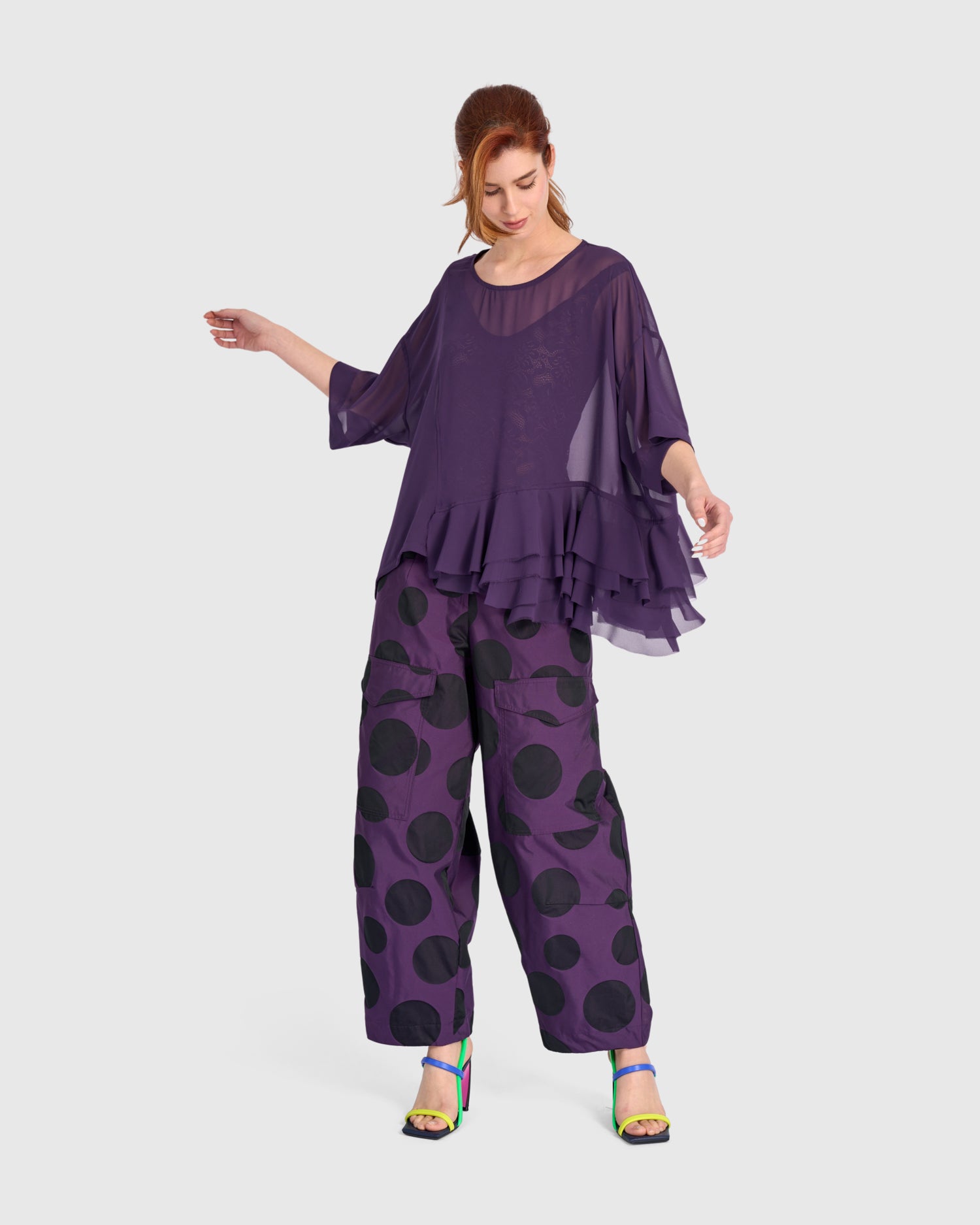 alembika-veiled-chiffon-top-pflaume image 3