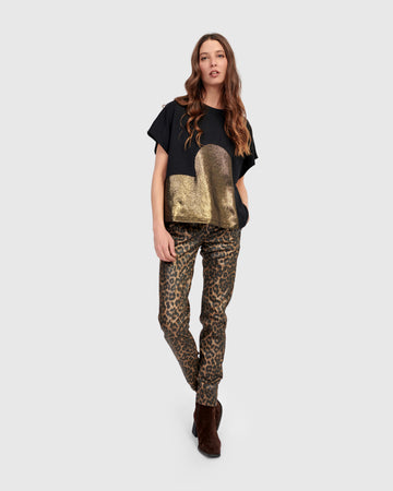 alembika-lola-heart-tee-gold-t-shirt-herz-applikation image 8