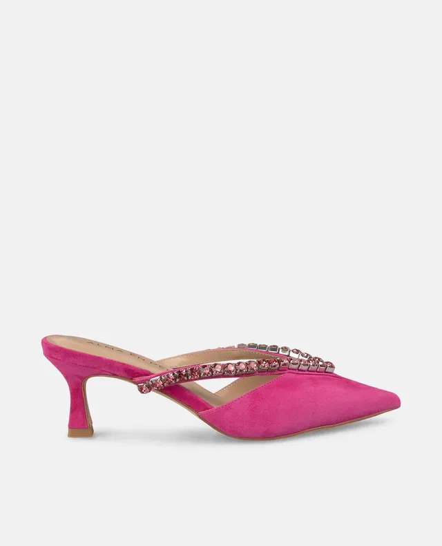alma-en-pena-kitten-mules-mit-strass-riemen-und-6-cm-absatz-in-fuchsia image 1