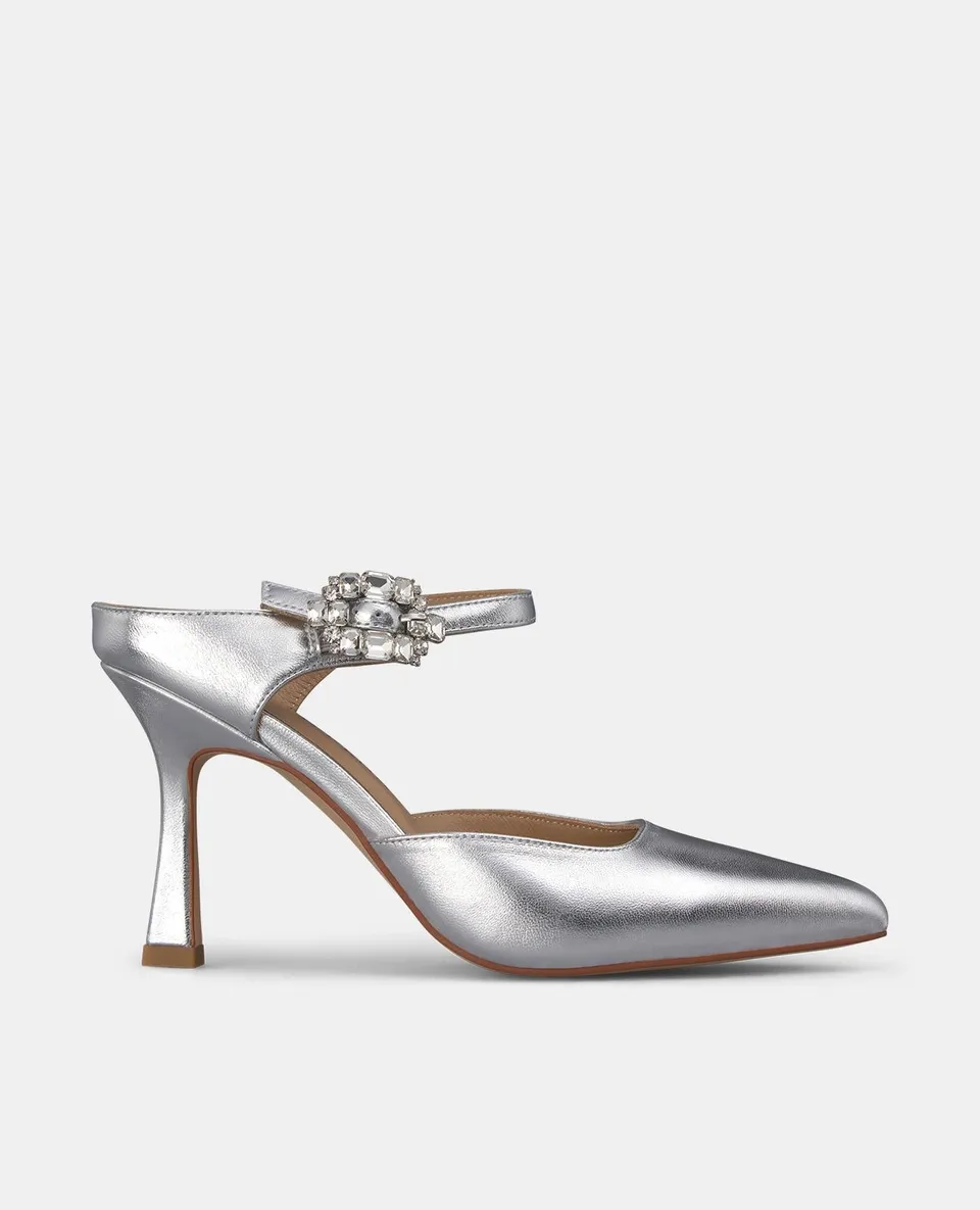 alma-en-pena-jewel-buckle-heel-shoes-slingpumps-silber-9-cm image 1