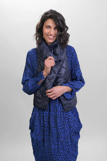 alembika-simone-cocoon-kleid-kobalt image 4