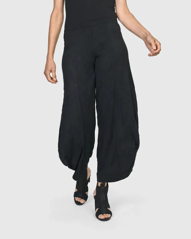 alembika-enigma-crinkle-punto-hose-schwarz image 1