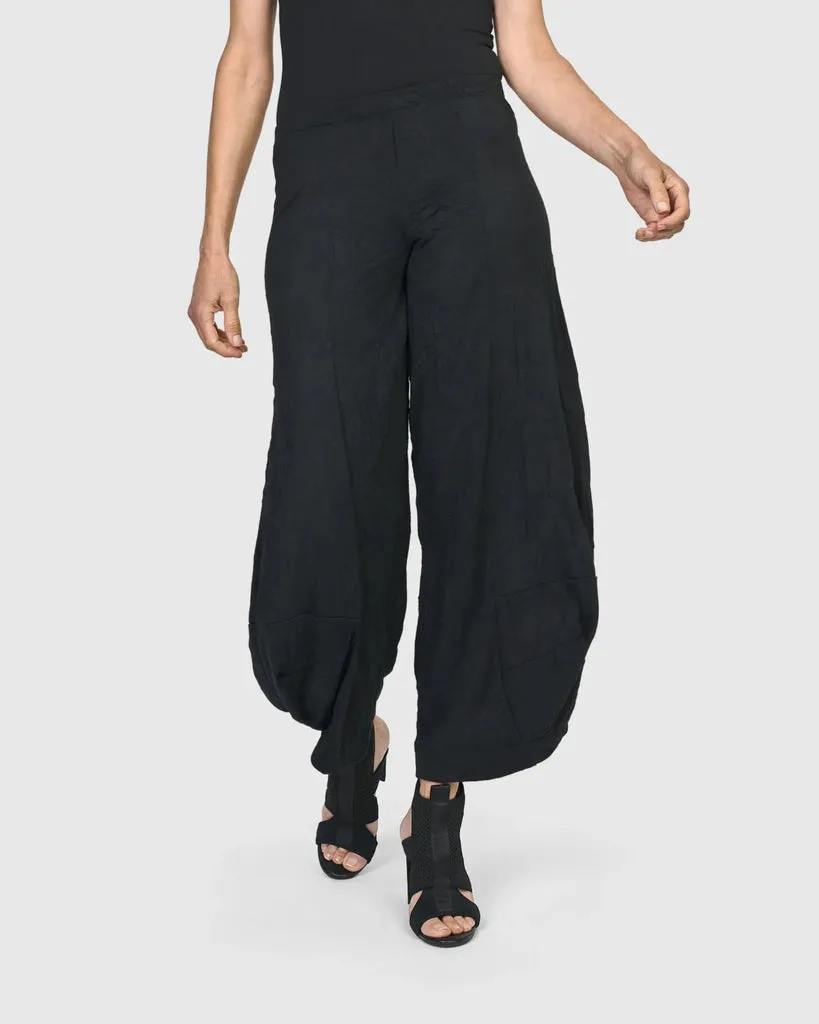 alembika-enigma-crinkle-punto-hose-schwarz image 1