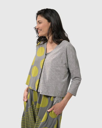 alembika-city-sizzle-crop-cardigan-lime image 7