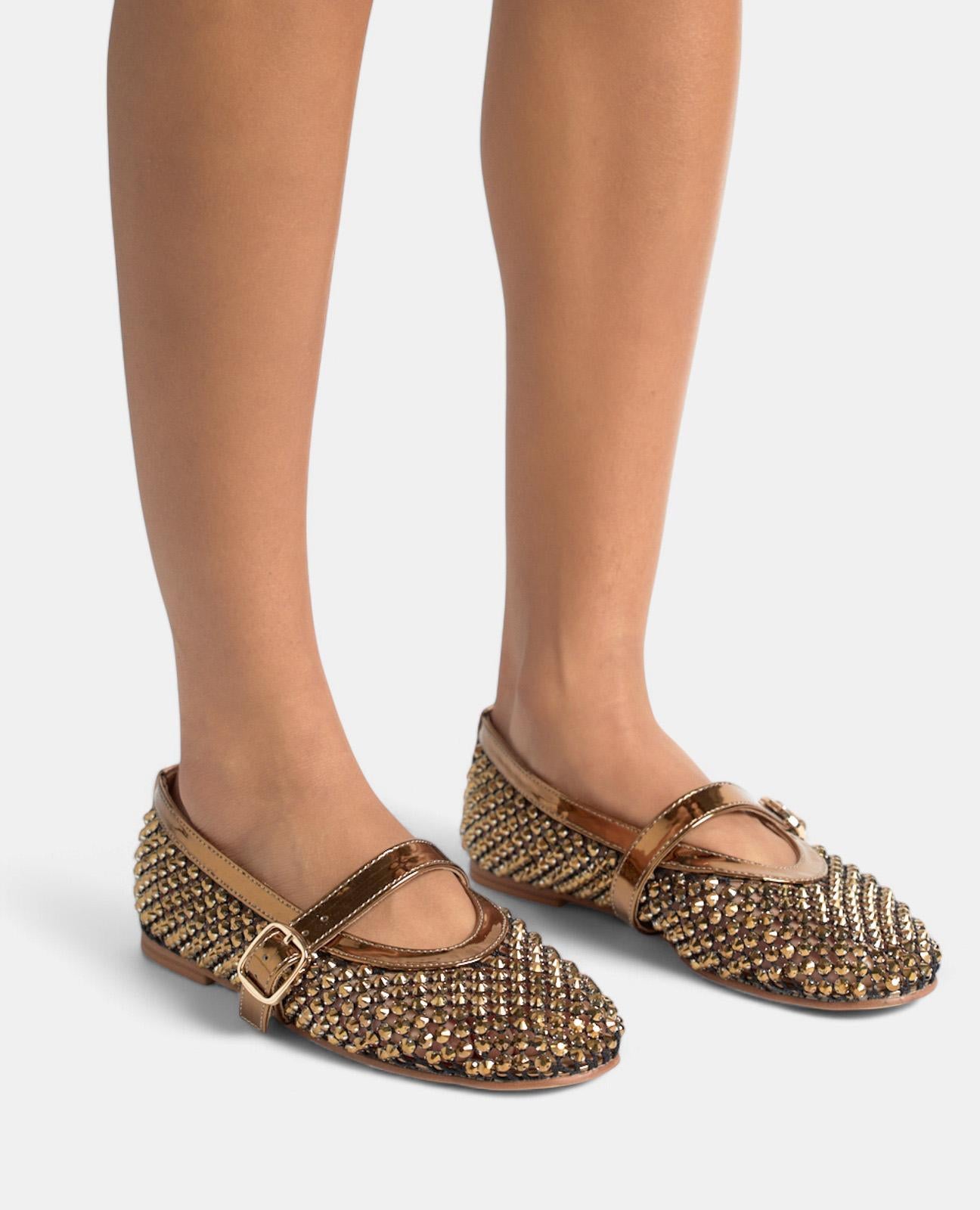 alma-en-pena-ballerina-netz-mit-strass-bronze-0-5-cm image 6