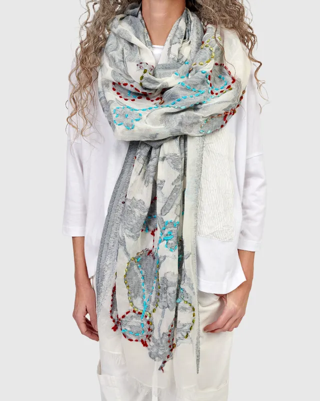 alembika-flashdance-scarf-damen-schal-silver image 1