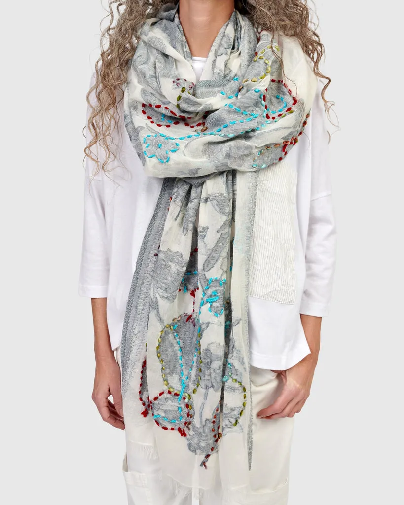 alembika-flashdance-scarf-damen-schal-silver image 1
