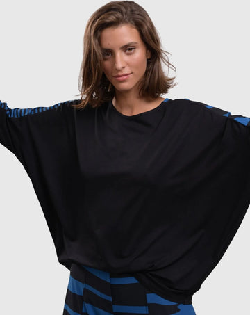 alembika-tekbika-dolman-top-ocean-damen-shirt image 2