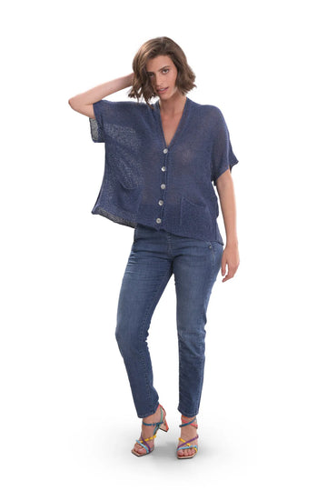 alembika-luxe-cardigan-strickjacke-navy image 5
