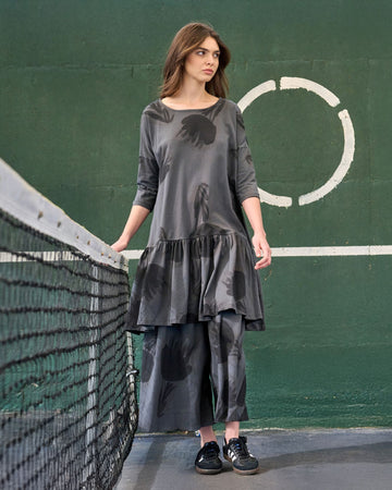 alembika-urban-feather-flounce-minikleid-fog image 7