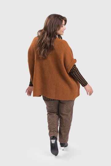 alembika-signature-kurzarm-pullover-honey-woll-strick image 3