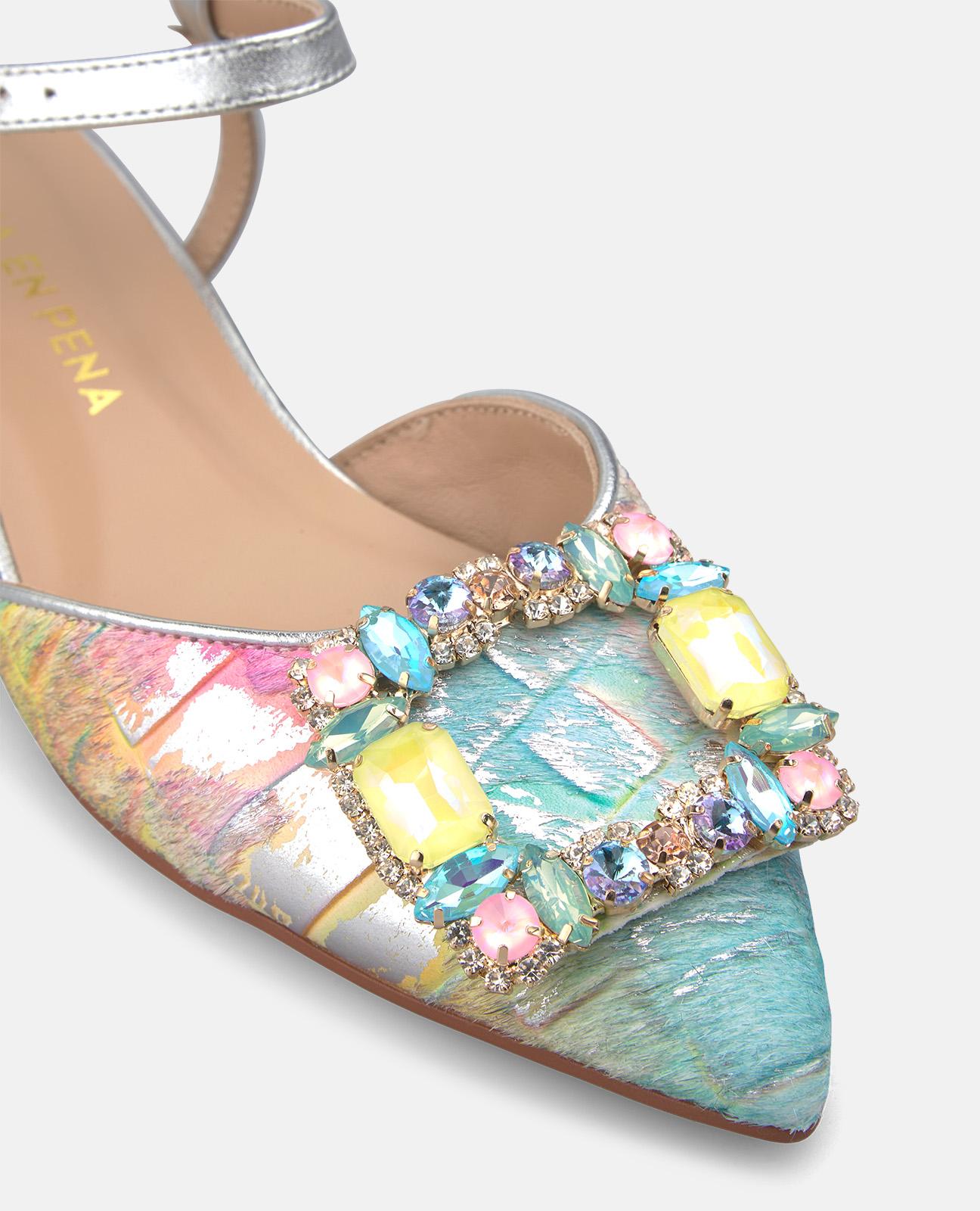 alma-en-pena-pointe-schuh-slip-on-multicolor-mit-schmuckdetail-2-cm image 4