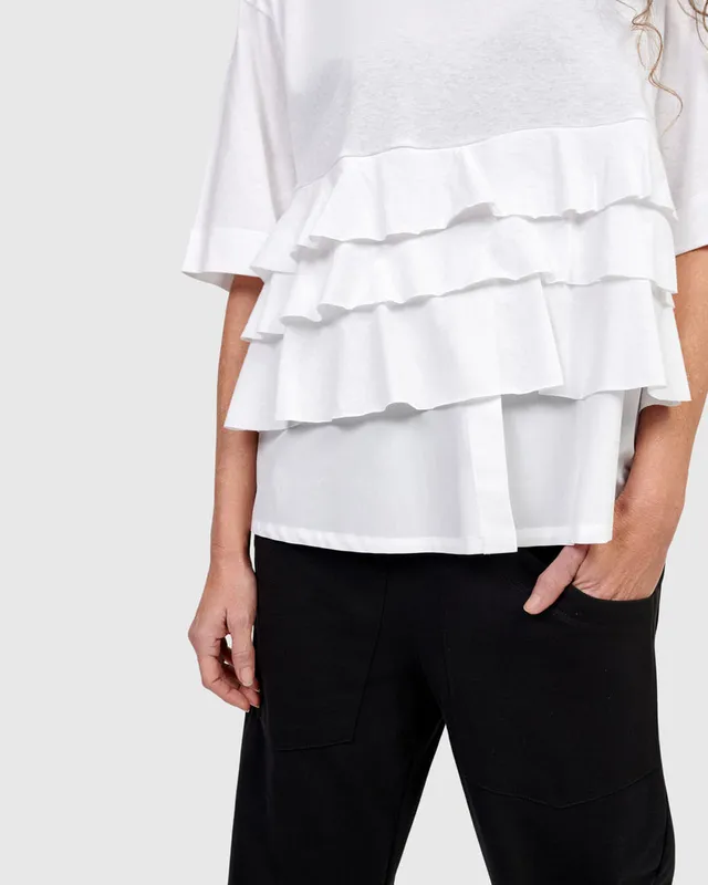 alembika-urban-reykjavik-ruffle-t-shirt-wei-boxy-volant-tee image 1