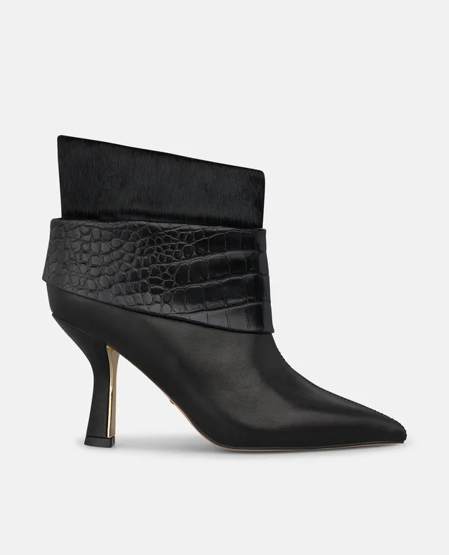 alma-en-pena-suede-stiefeletten-animal-print-schwarz image 1