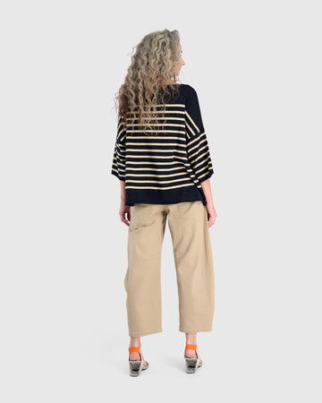 alembika-carolina-relaxed-sweater-navy-cream-pullover image 6