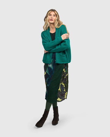 alembika-diana-cropped-cardigan-t-rkis-kurze-strickjacke-mit-kn-pfen image 6