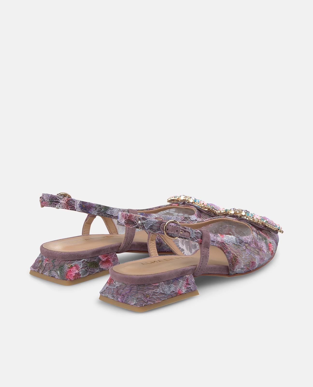 alma-en-pena-slipper-violett-mit-metalldetail-2-cm-flachabsatz image 3