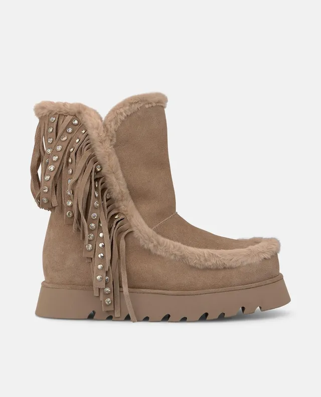 alma-en-pena-apr-s-ski-stiefeletten-aus-veloursleder-mink image 1