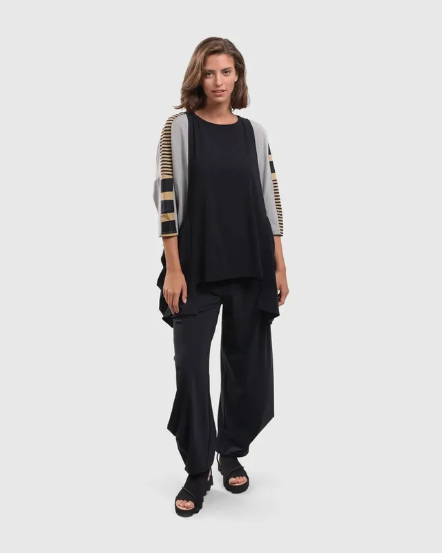alembika-tekbika-weste-tj936b-schwarz-rmellose-damen-weste image 1