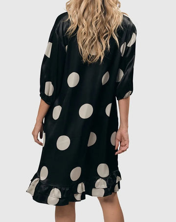 alembika-moon-dot-babydoll-dress-black-ivory image 6